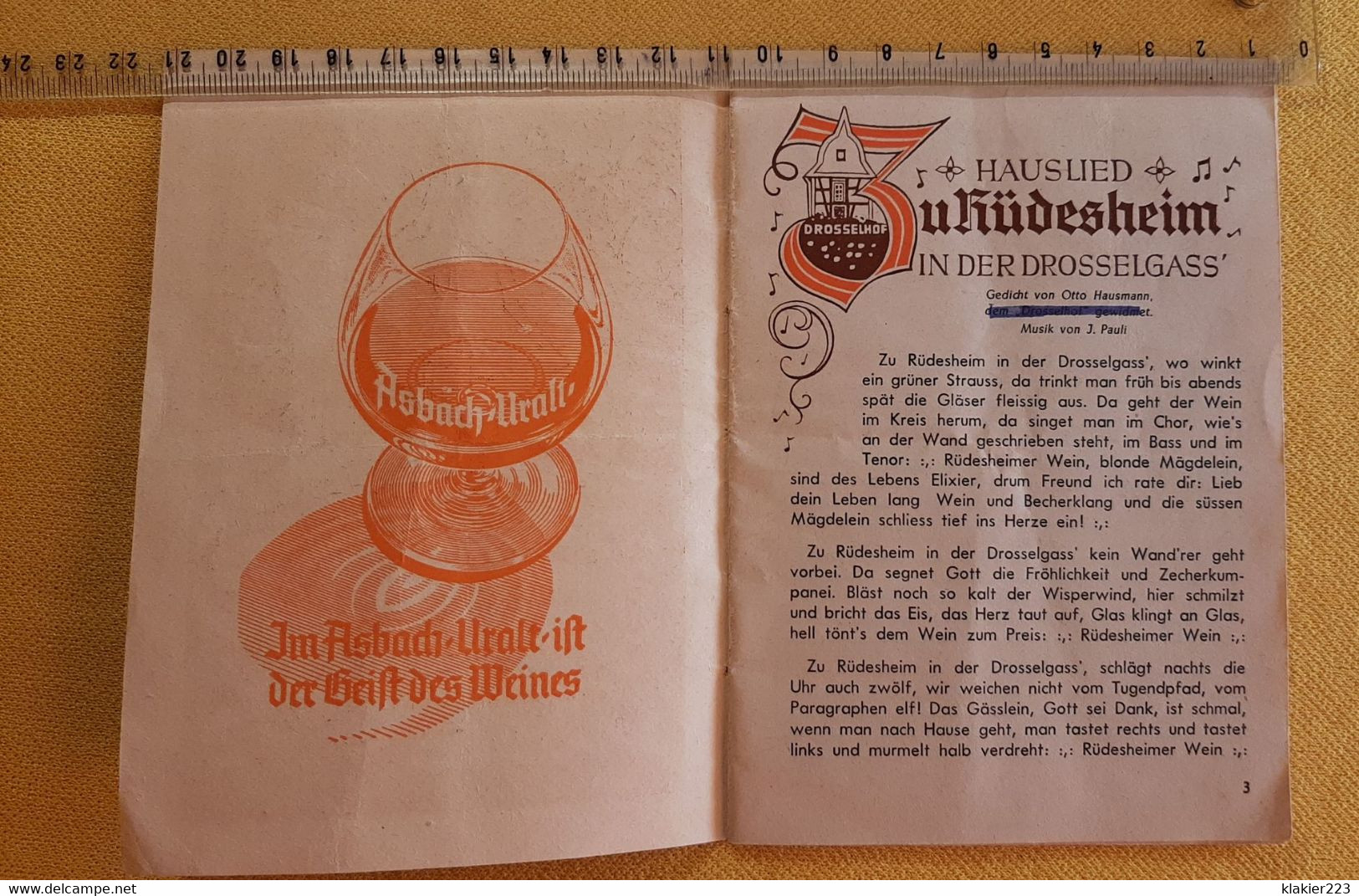 Der Drosselhof Zu Rüdesheim - Other & Unclassified