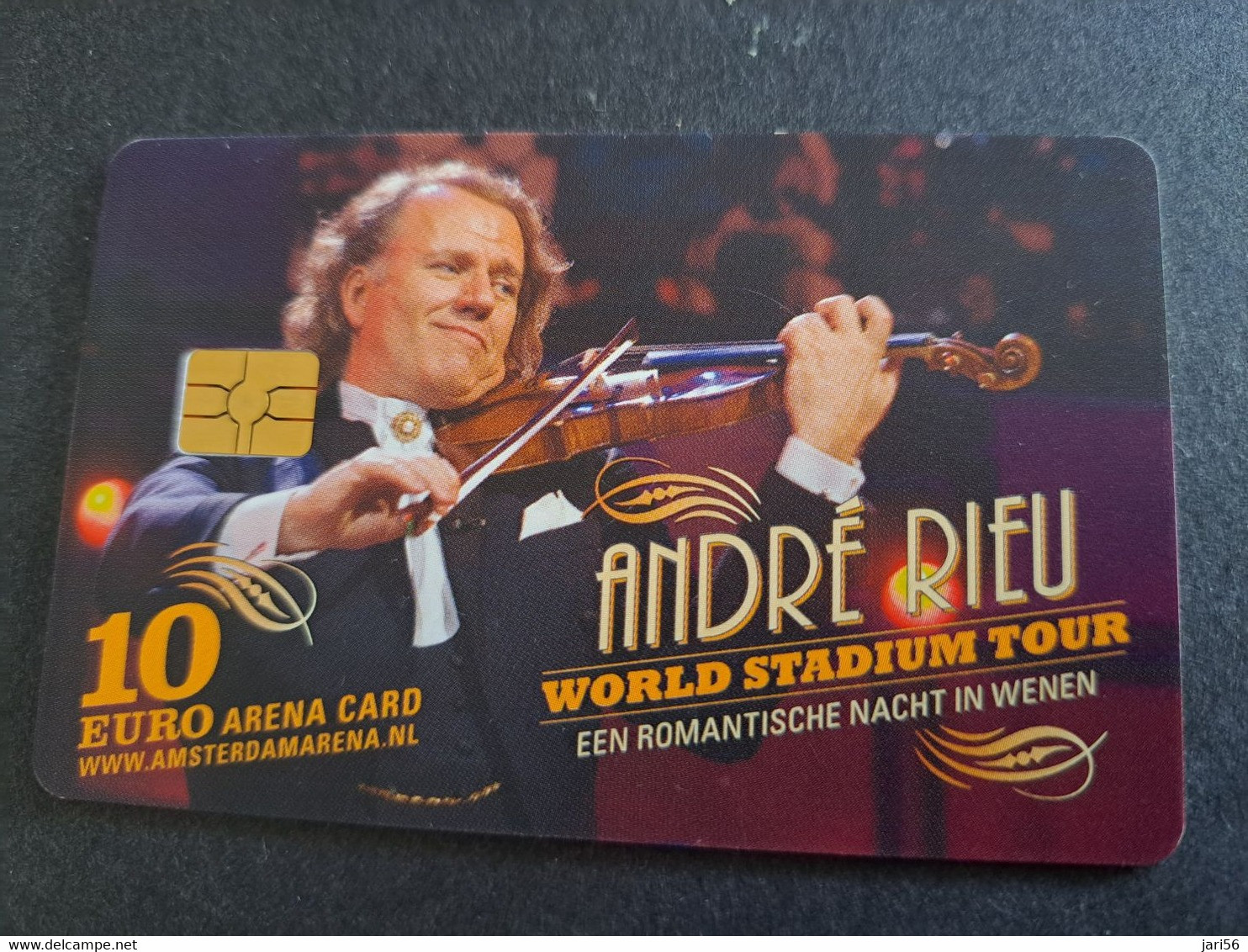 NETHERLANDS CHIPCARD € 10,-  ,- ARENA CARD / ANDRE RIEU    /MUSIC   - USED CARD  ** 10366** - öffentlich