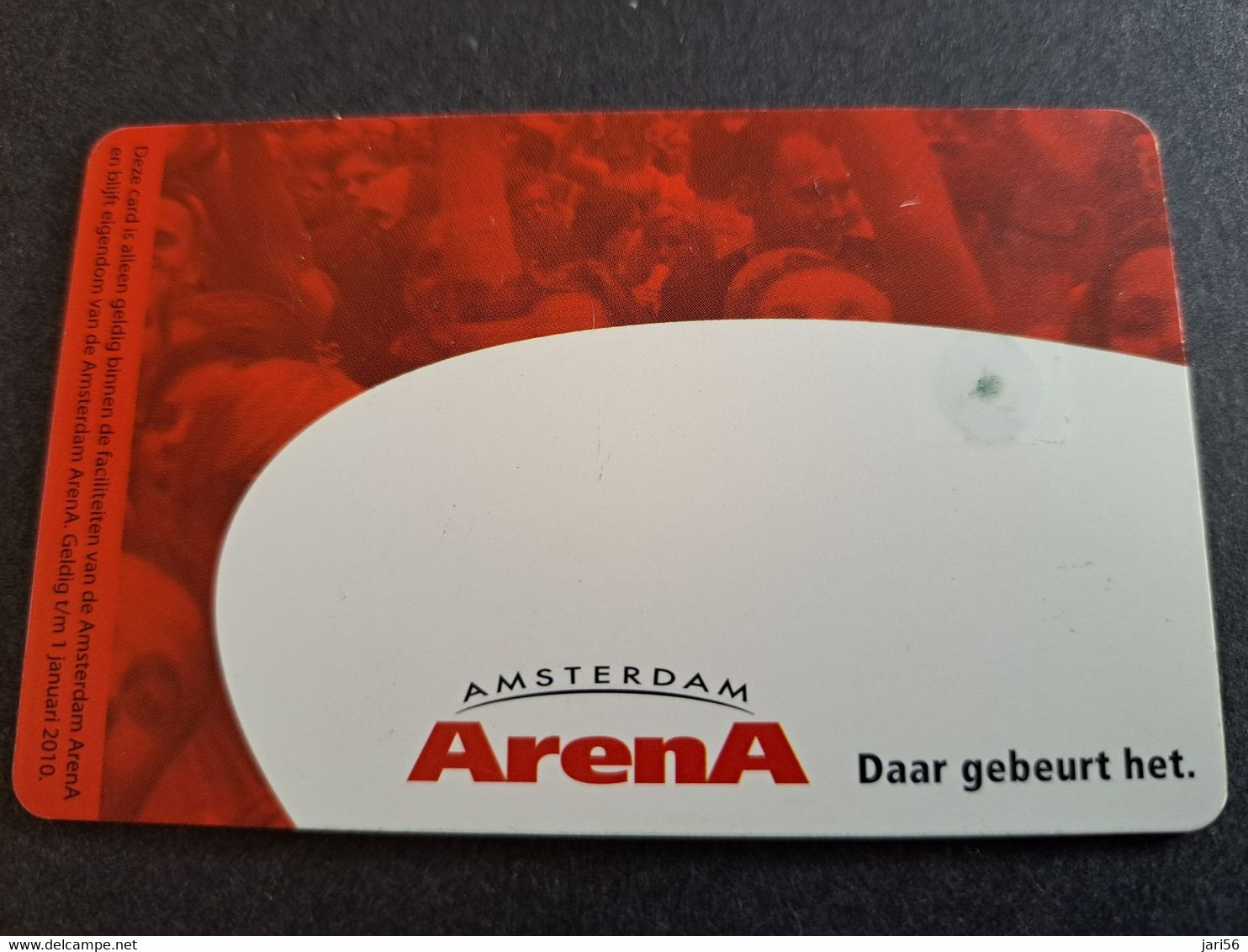 NETHERLANDS CHIPCARD € 10,-  ,- ARENA CARD / ANDRE RIEU/  DIFF BACK /  /MUSIC   - USED CARD  ** 10367** - Openbaar