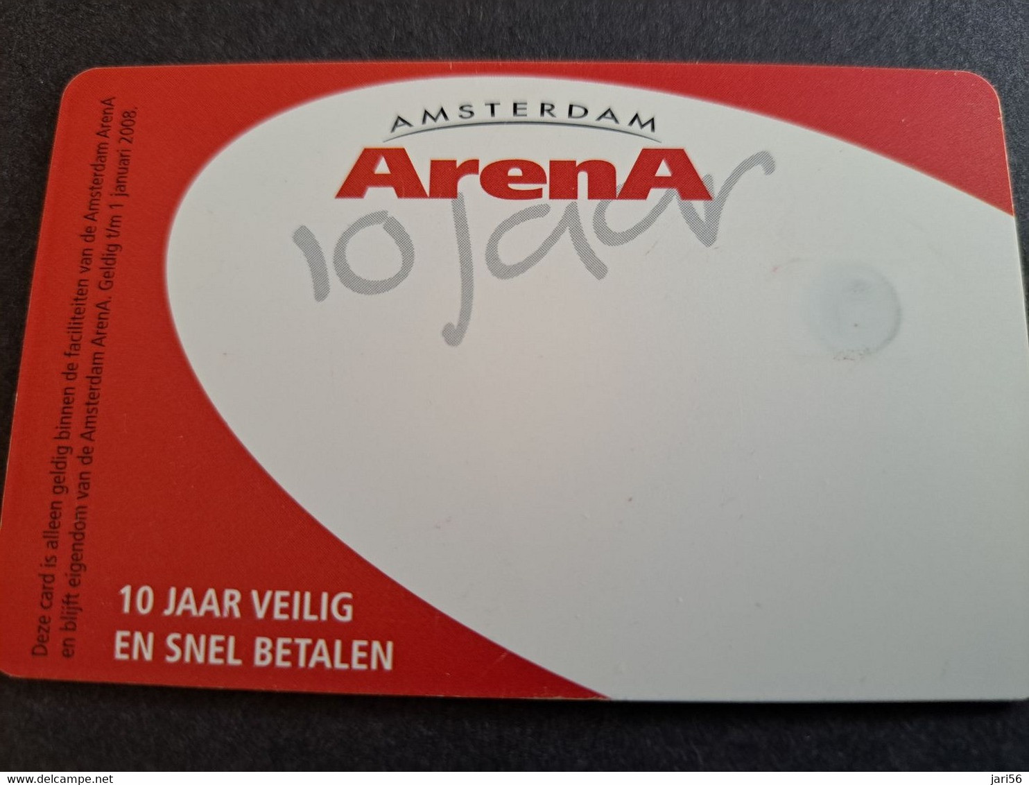 NETHERLANDS CHIPCARD € 20,-  ,- ARENA CARD / ROBBIE WILLIAMS   /MUSIC   - USED CARD  ** 10368** - Publiques