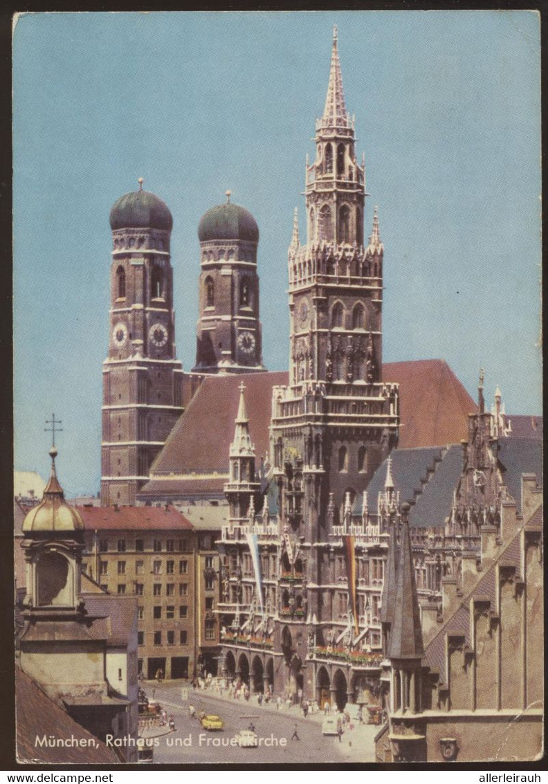 München Marienplatz - 1964 Gelaufen Werbestempel Stadt Weltberühmter Biere - Edersee (Waldeck)