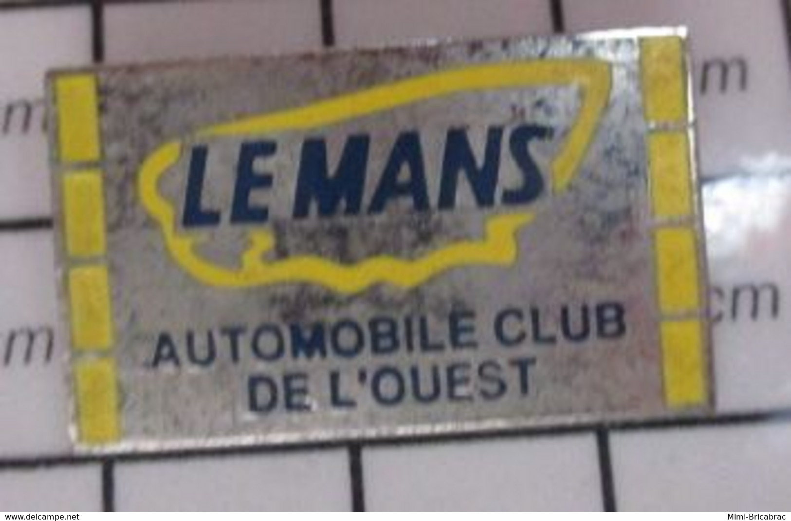 3017 Pin's Pins / Beau Et Rare / THEME : SPORTS / LE MANS AUTOMOBILE CLUB DE L'OUEST ACO - Automovilismo - F1