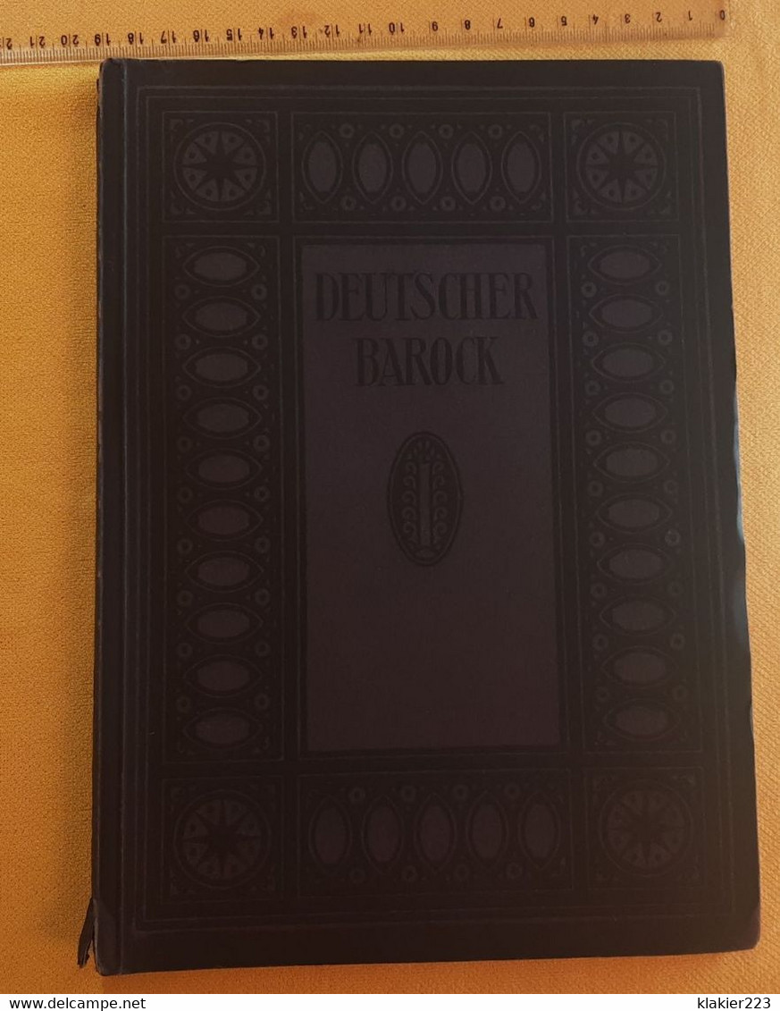 Wilhelm Pinder - Deutscher Barock - Architectuur