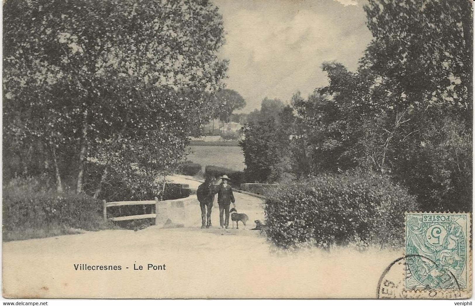 VILLECRESNES - LE PONT - ANNEE 1912 - Villecresnes