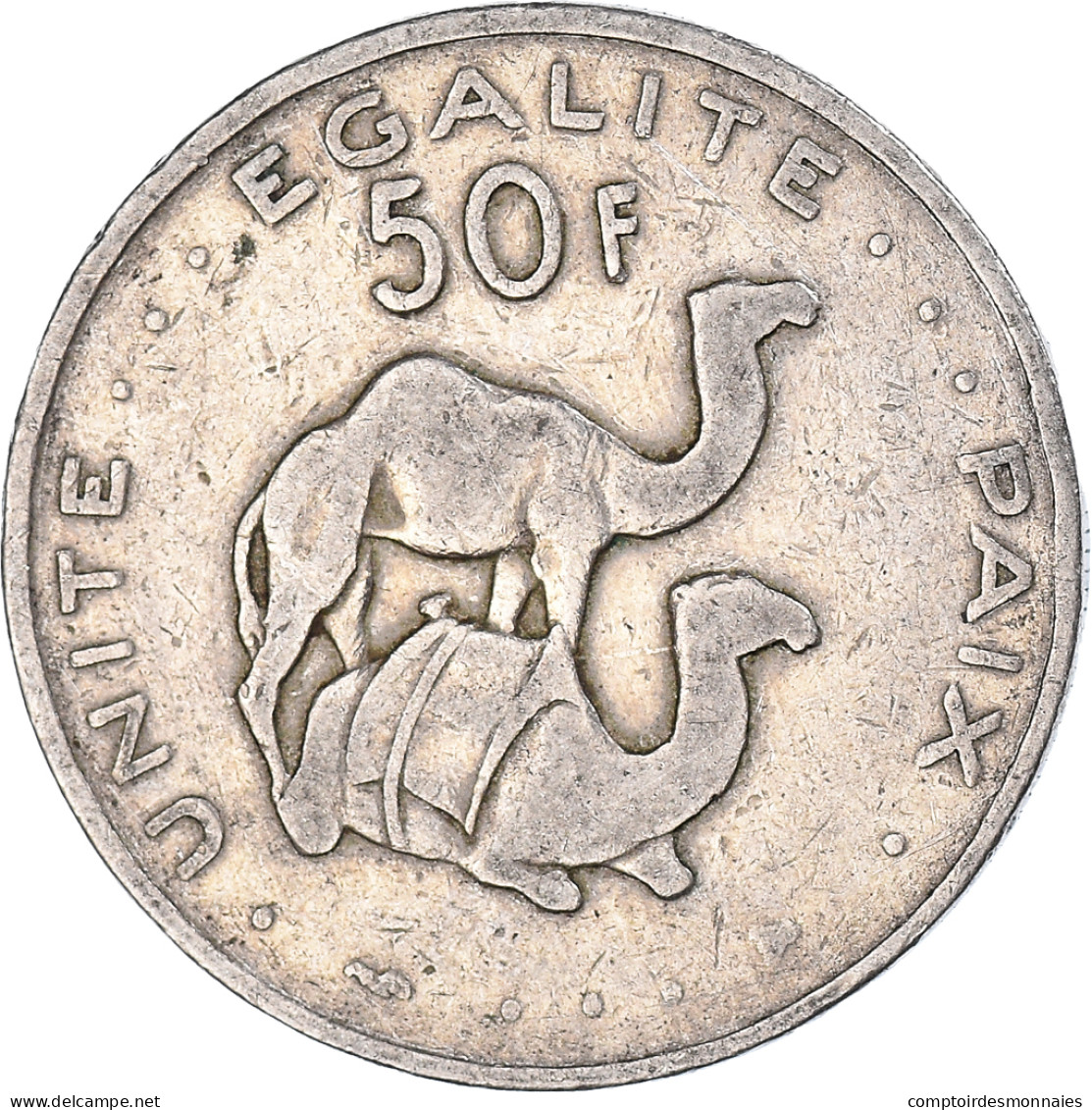 Monnaie, Djibouti, 50 Francs, 1999 - Djibouti