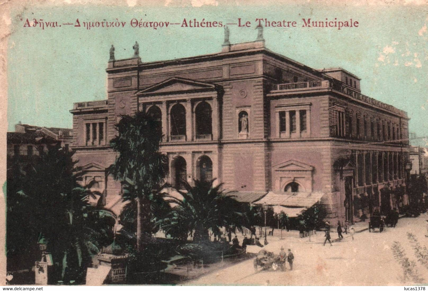 ATHENES / LE THEATRE MUNICIPAL - Griechenland