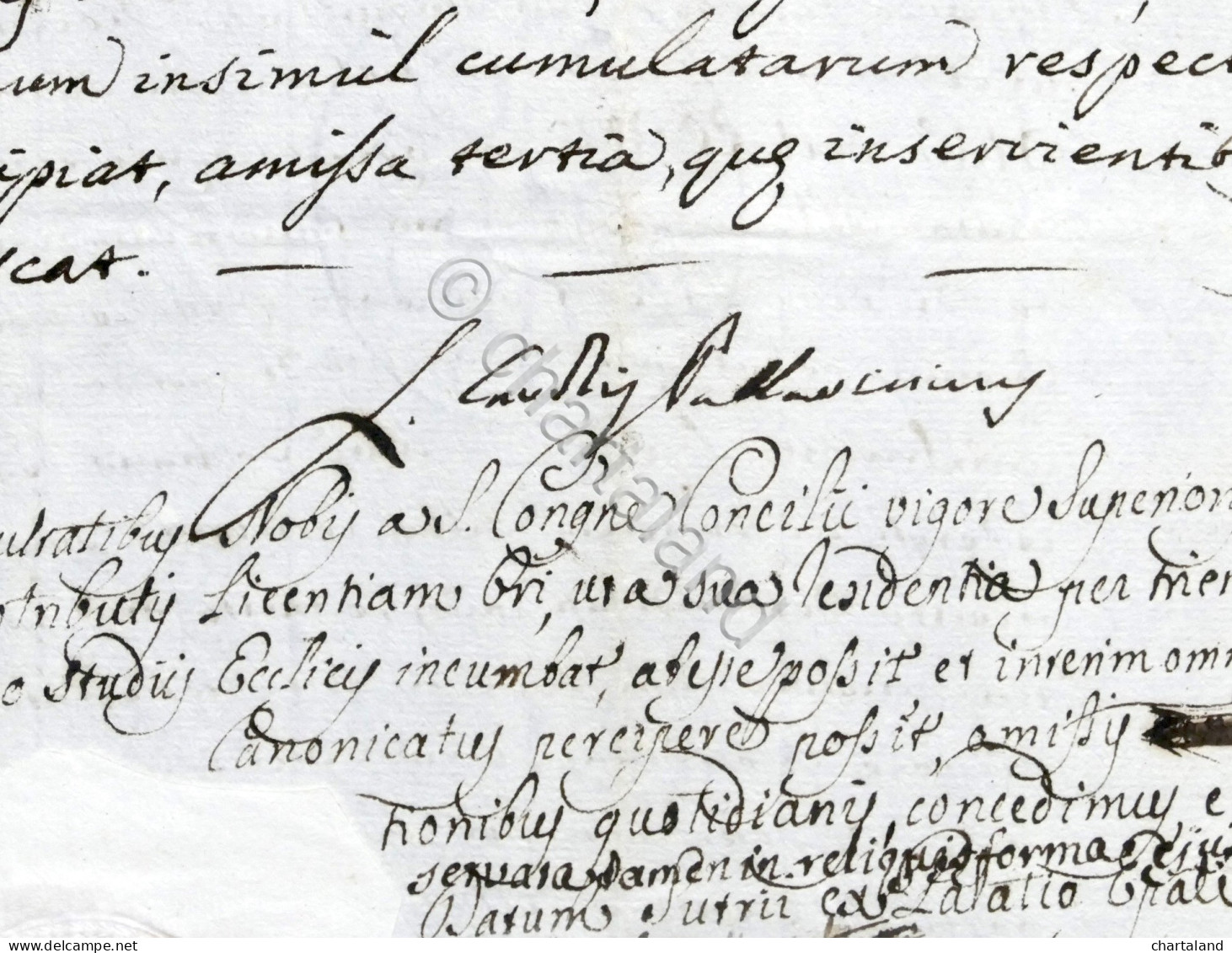 Lettera Con Autografo Del Cardinale Lazzaro Pallavicini - 1784 - Autógrafos