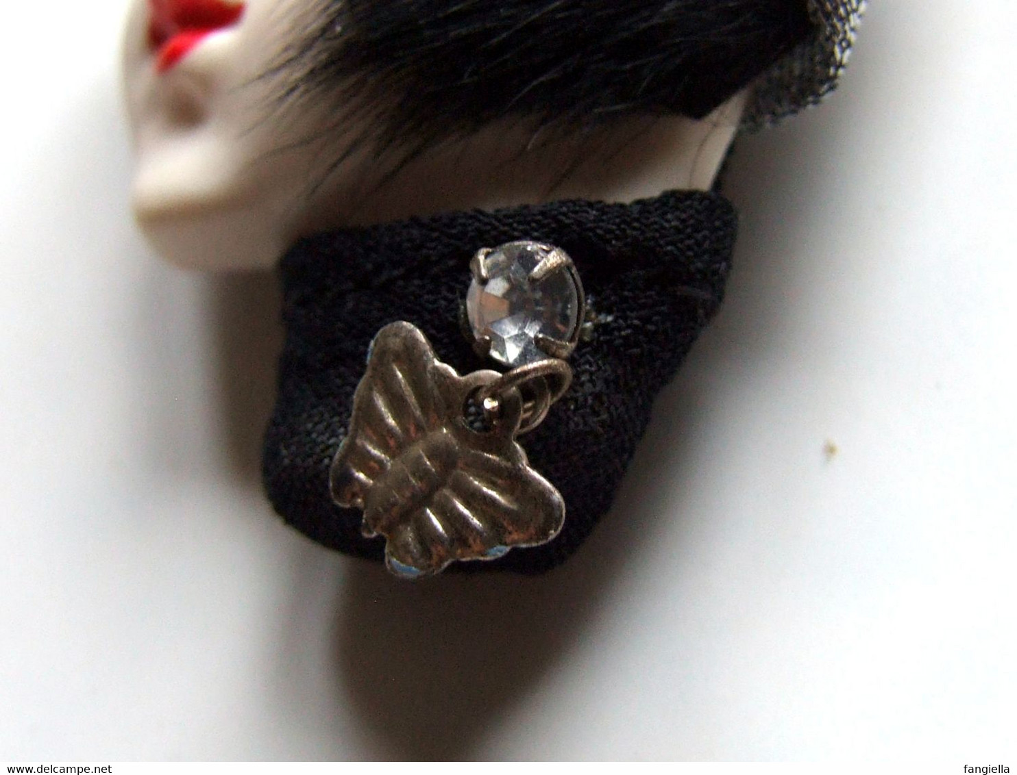 Broche Artisanale, Visage Femme, Rétro, Pièce Unique, Bijou Original, Cadeau Femme, Bijou Décalé, Collection Privée, Ach - Broschen