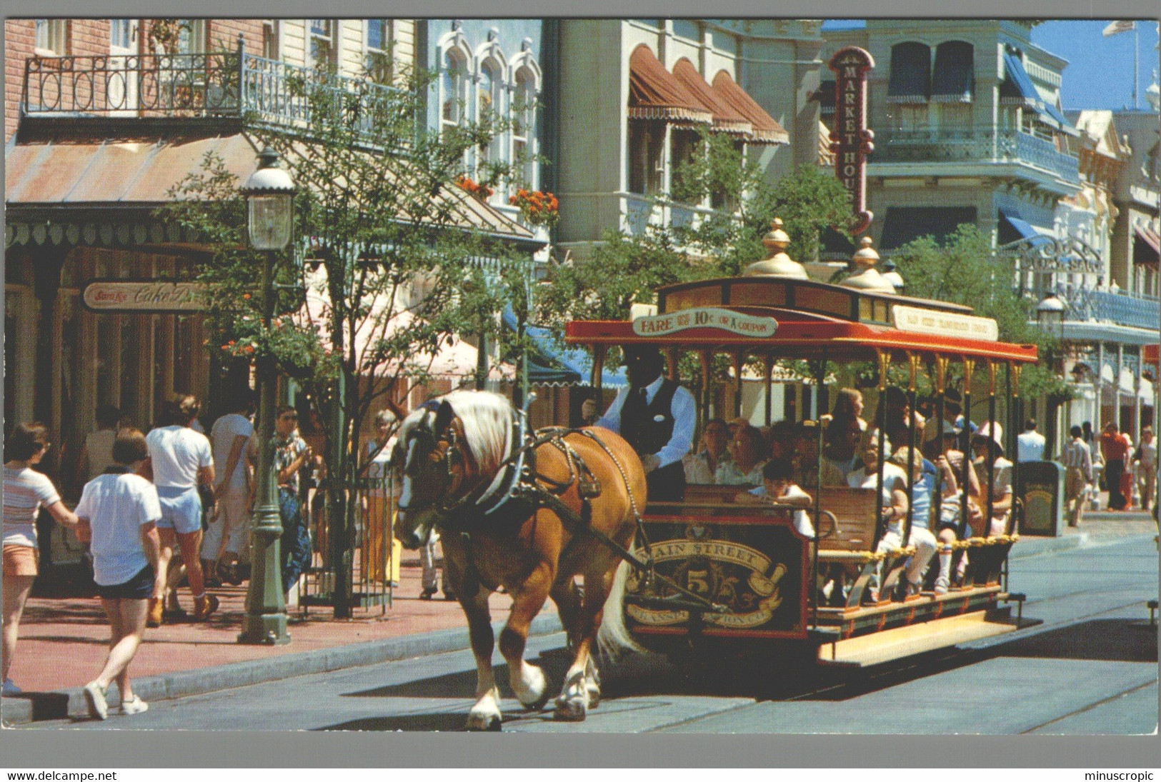 CPM - Etats Unis - Walt Disney World - Trolley Ride Down Main Street - Disneyworld