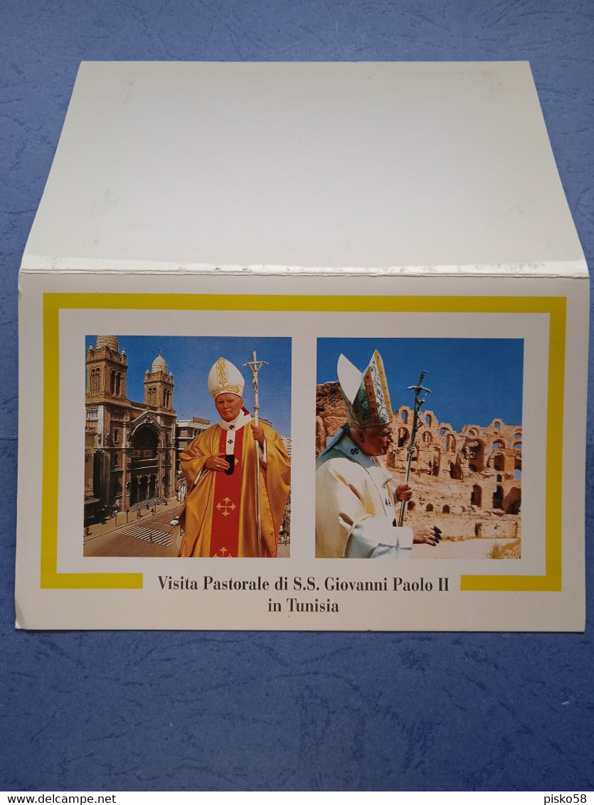 Vaticano-visita Pastorale Di S.s. Giovanni Paolo II In Tunisia - Storia Postale