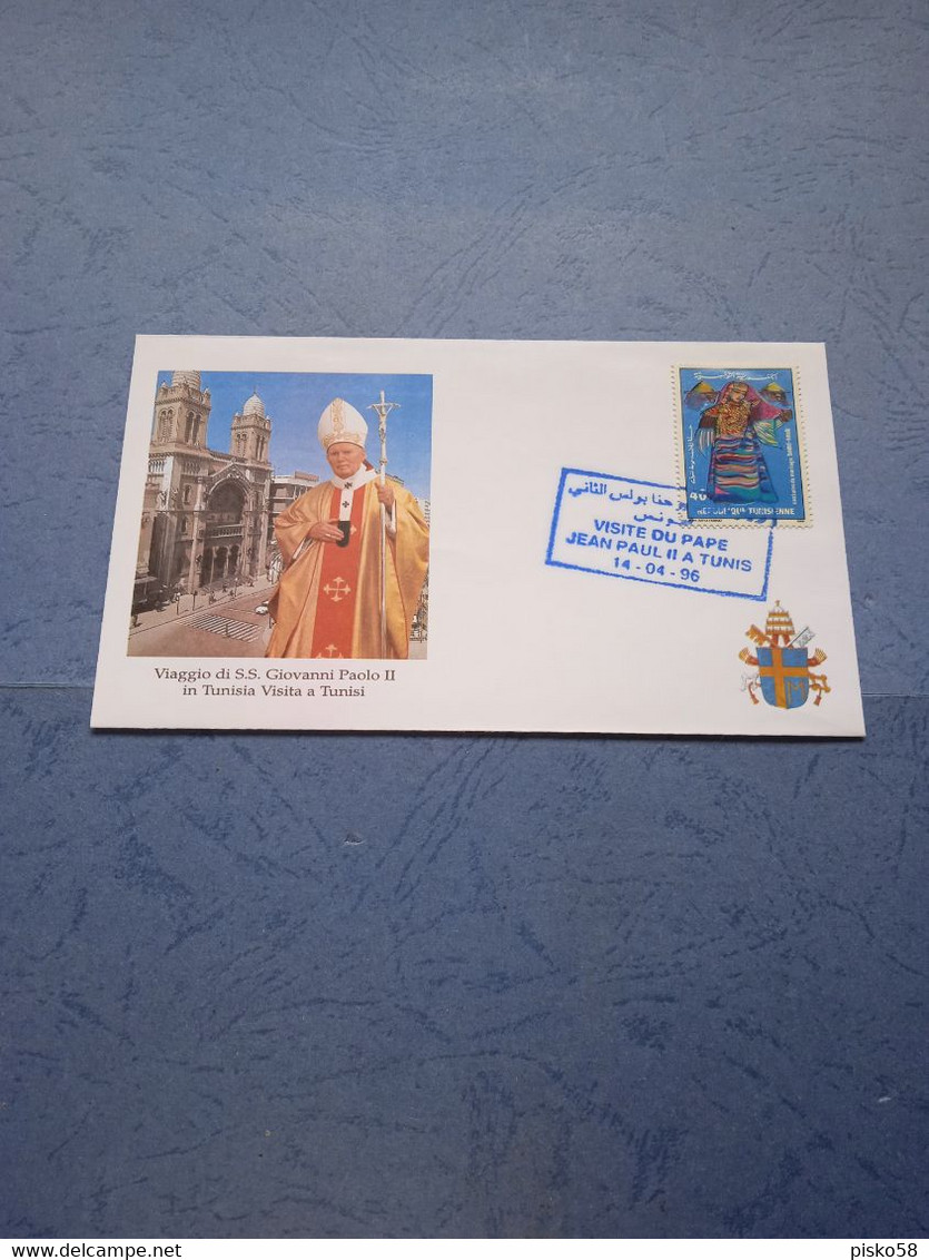 Vaticano-visita Pastorale Di S.s. Giovanni Paolo II In Tunisia - Storia Postale