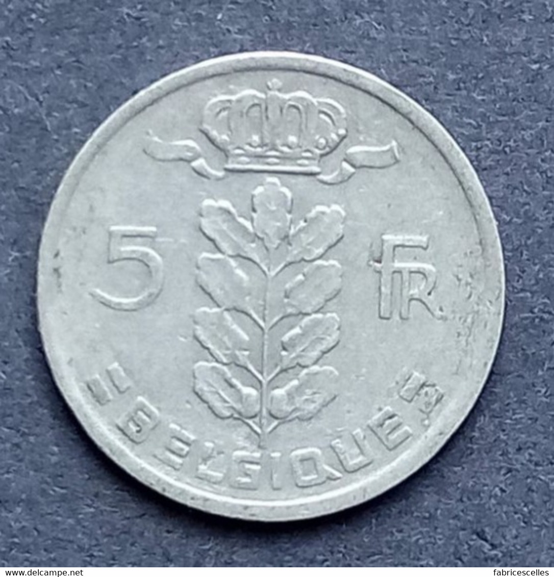 Belgique - 5 Francs 1950 "Belgique" - 5 Franc