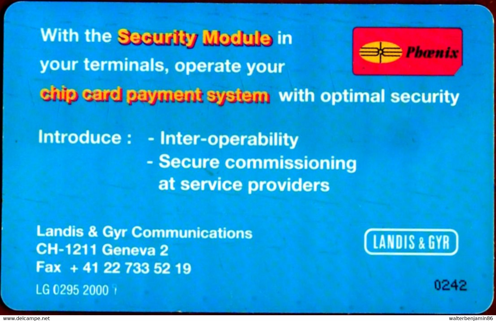 C&C 5075 SCHEDA TELEFONICA A CHIP PROTOTIPO LANDIS & GRY L&G CHIP - PHOENIX 50U - Tests & Service