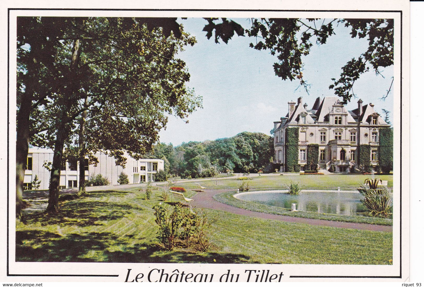 Lot 6 Cp De La Maison De Soins "LE CHATEAU DU TILLET" à CIRES-lès-MELLO - Altri & Non Classificati