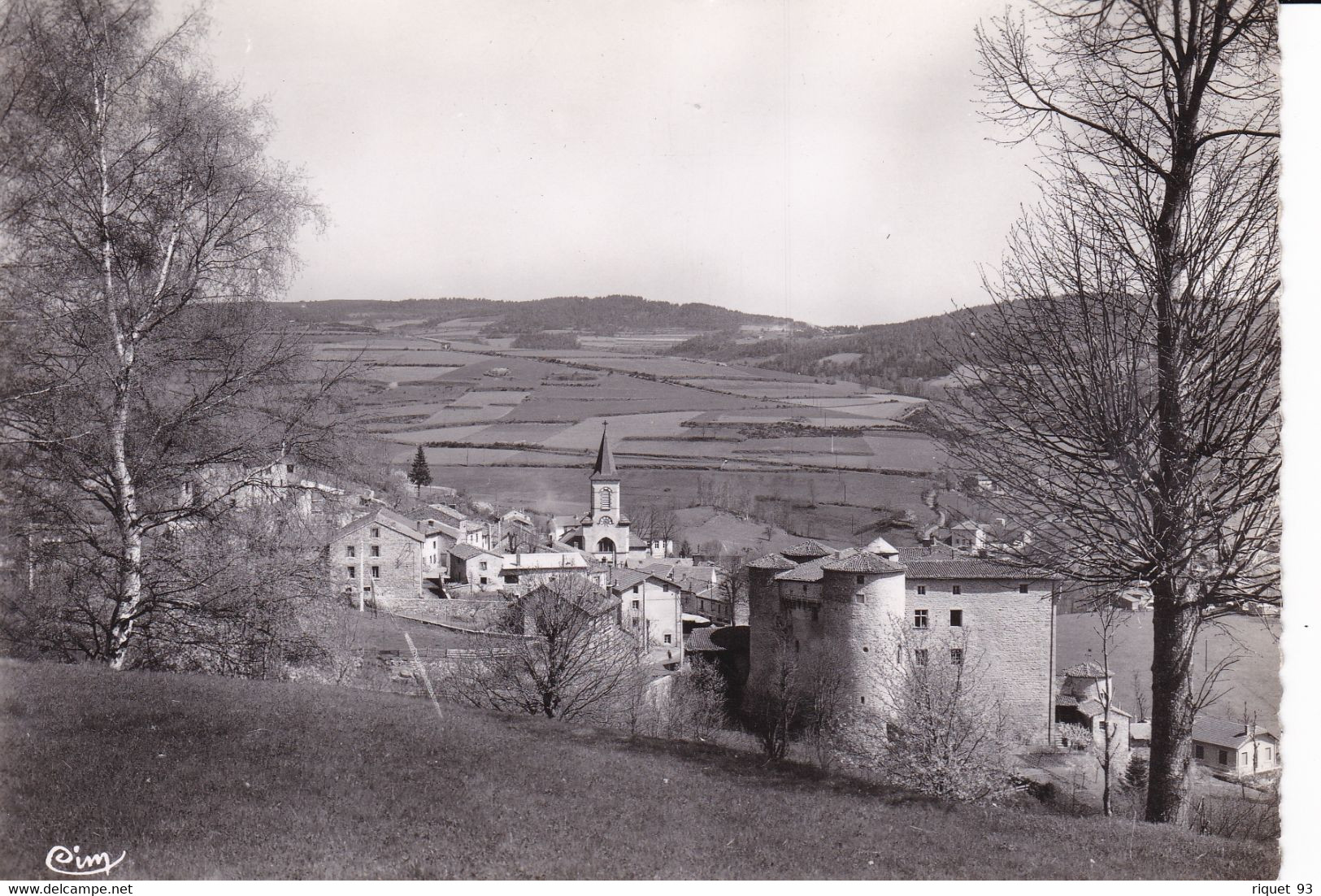 CHALMAZEL - Le Château. Seigneurie Des De Marcilly De Talaru ( Et Le Village) - Other & Unclassified