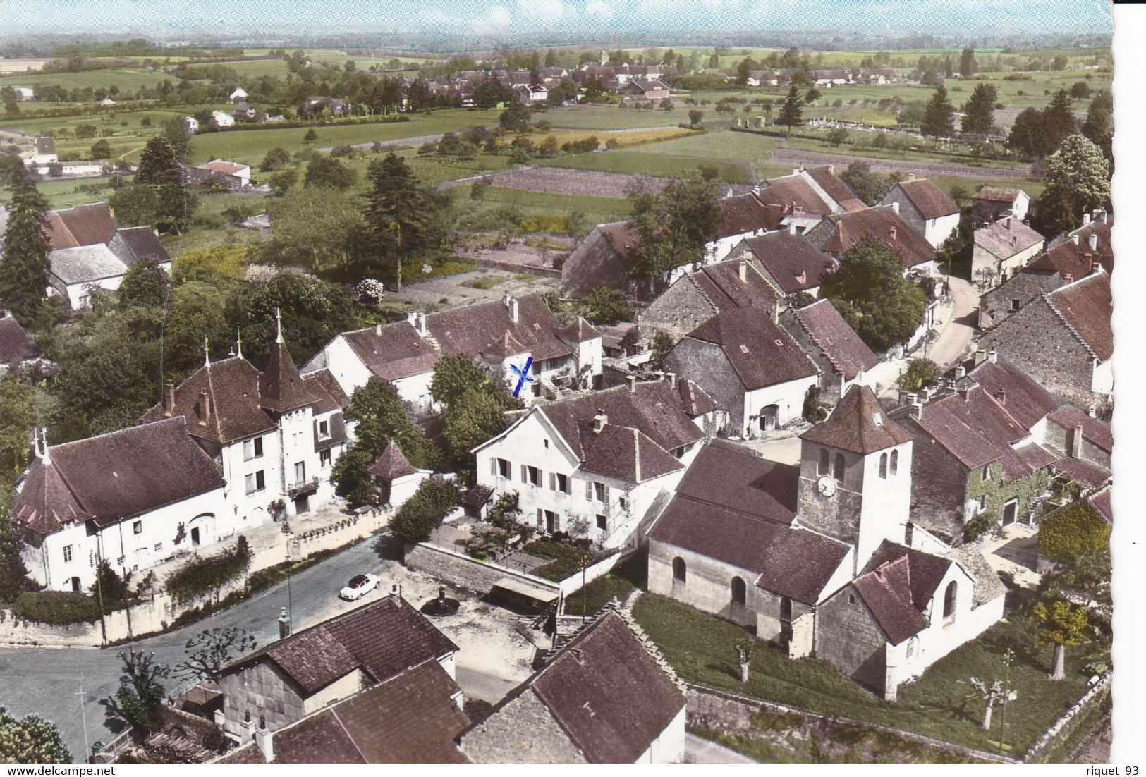 EN AVION AU DESSUS DE ... -  VINCELLES - Vue Générale - Autres & Non Classés