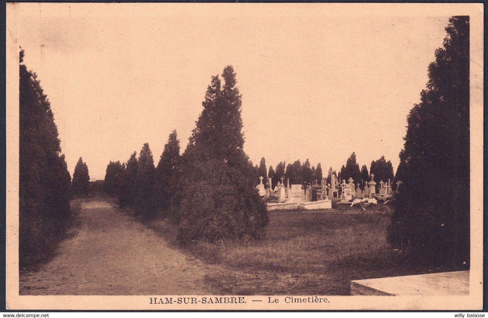 +++ CPA - HAM SUR SAMBRE - Cimetière   // - Jemeppe-sur-Sambre