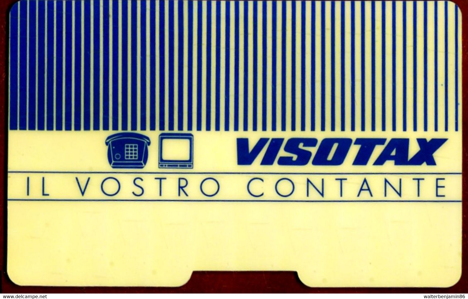 C&C 4672 SCHEDA USO SPECIALE OSPEDIALIERO VISOTAX IL VOSTRO CONTANTE ITALIANA R - Test- Und Dienst-TK