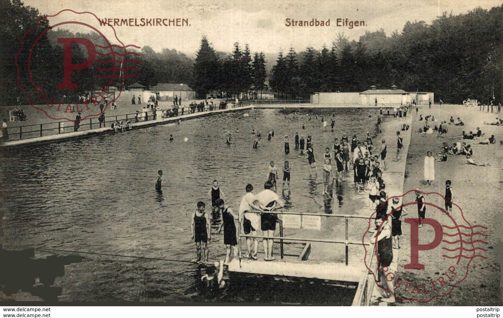 Wermelskirchen, Strandbad Eifgen. ALEMANIA // GERMANY // DEUTCHLAND. - Wermelskirchen