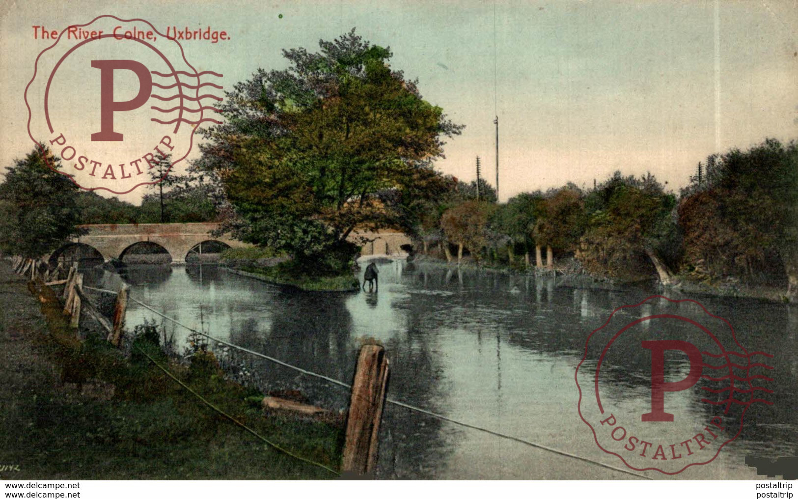 THE RIVER COLNE UXBRIDGE  Reino Unido // UK - Middlesex