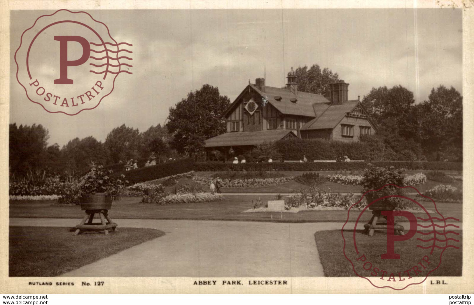 RPPC ABBEY PARK LEICESTER - Leicester