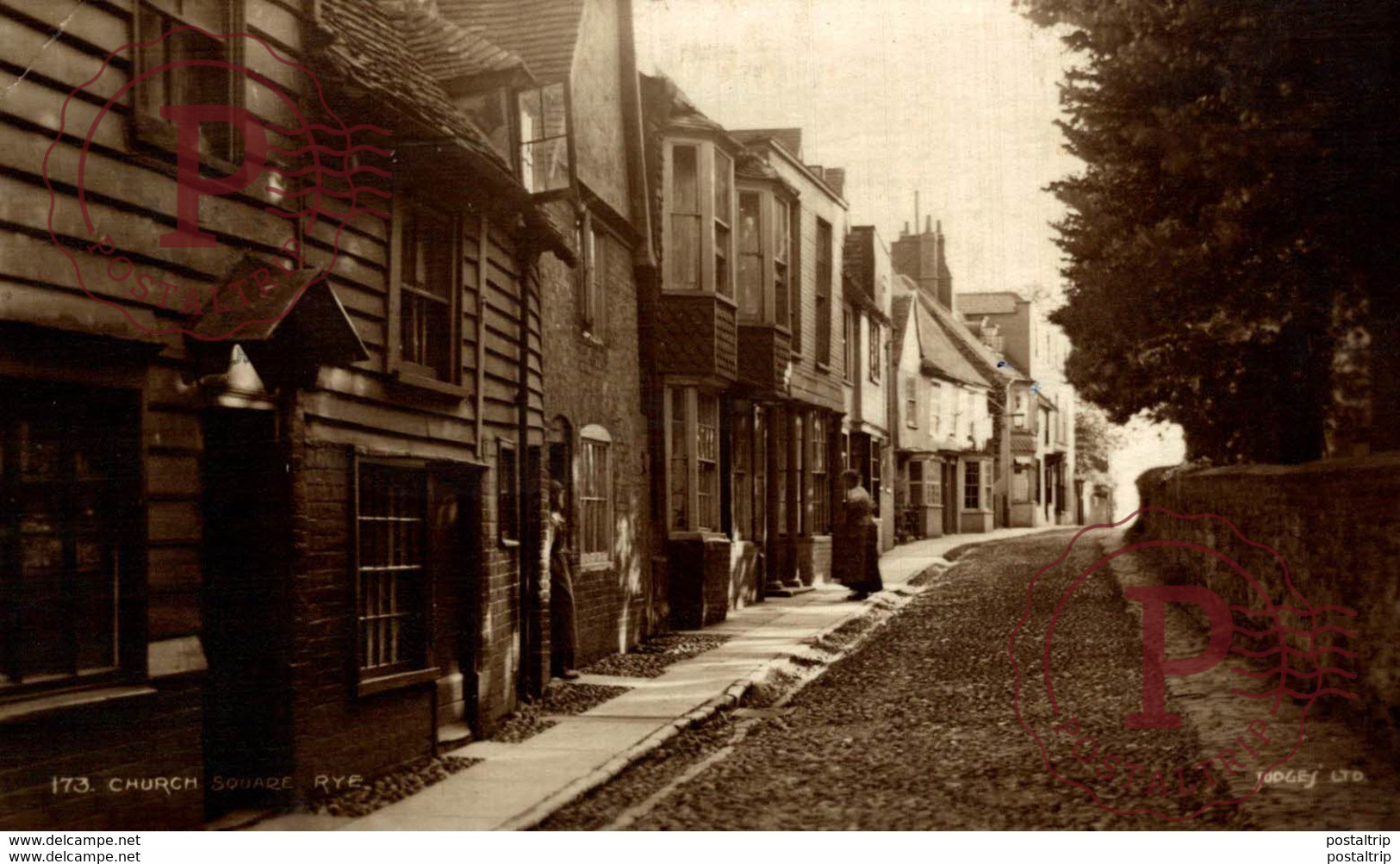 Church Square RYE. RPPC Reino Unido // U.K. - Rye