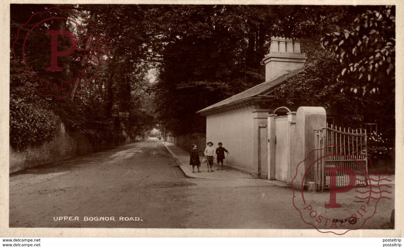 Upper Bognor Road. RPPC. Reino Unido // U.K. - Bognor Regis