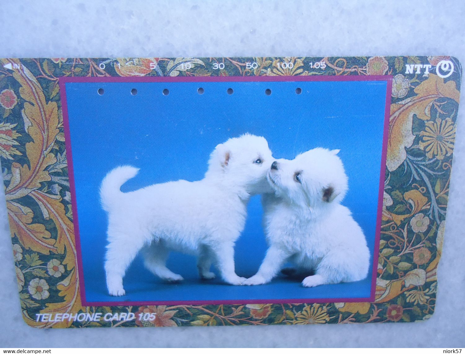 JAPAN   NTT AND  OTHERS CARDS  ANIMALS  DOG  DOGS - Perros