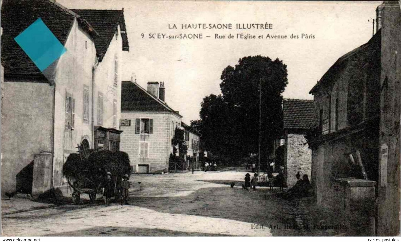 * SCEY-sur-SAONE Rue De L'église Et Avenue Des Pâtis - Scey-sur-Saône-et-Saint-Albin