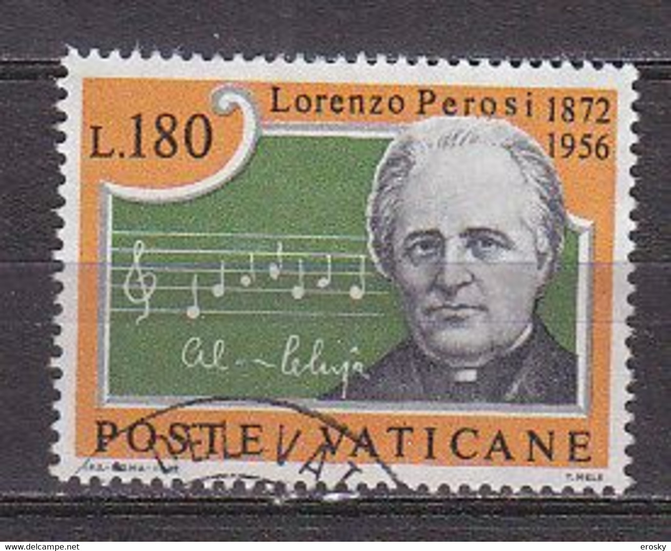 Z1813 - VATICANO SASSONE N°533 - VATICAN Yv N°548 - Usati