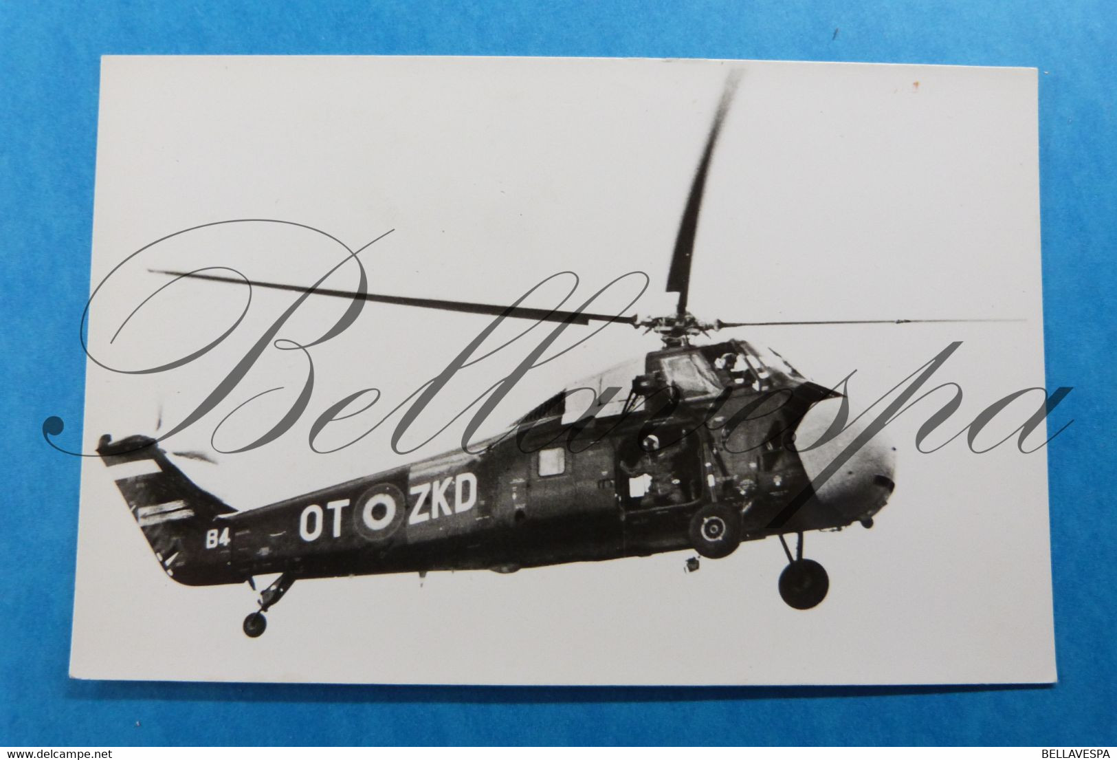 Helicopter Hélicoptère.  Hubschrauber SIKORSKY HSSI 58/ 84  OT-ZKD - Material