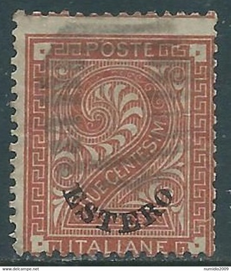 1874 LEVANTE EMISSIONI GENERALI USATO CIFRA 2 CENT - RF16-3 - Emissions Générales