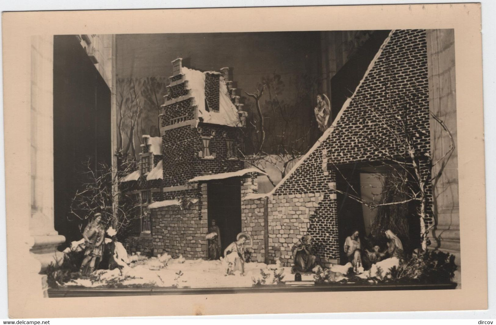 Grimbergen - Norbertijner Abdij Kerststal 1956 "de Merode"- Hoeve (niet Gelopen Kaart) - Grimbergen