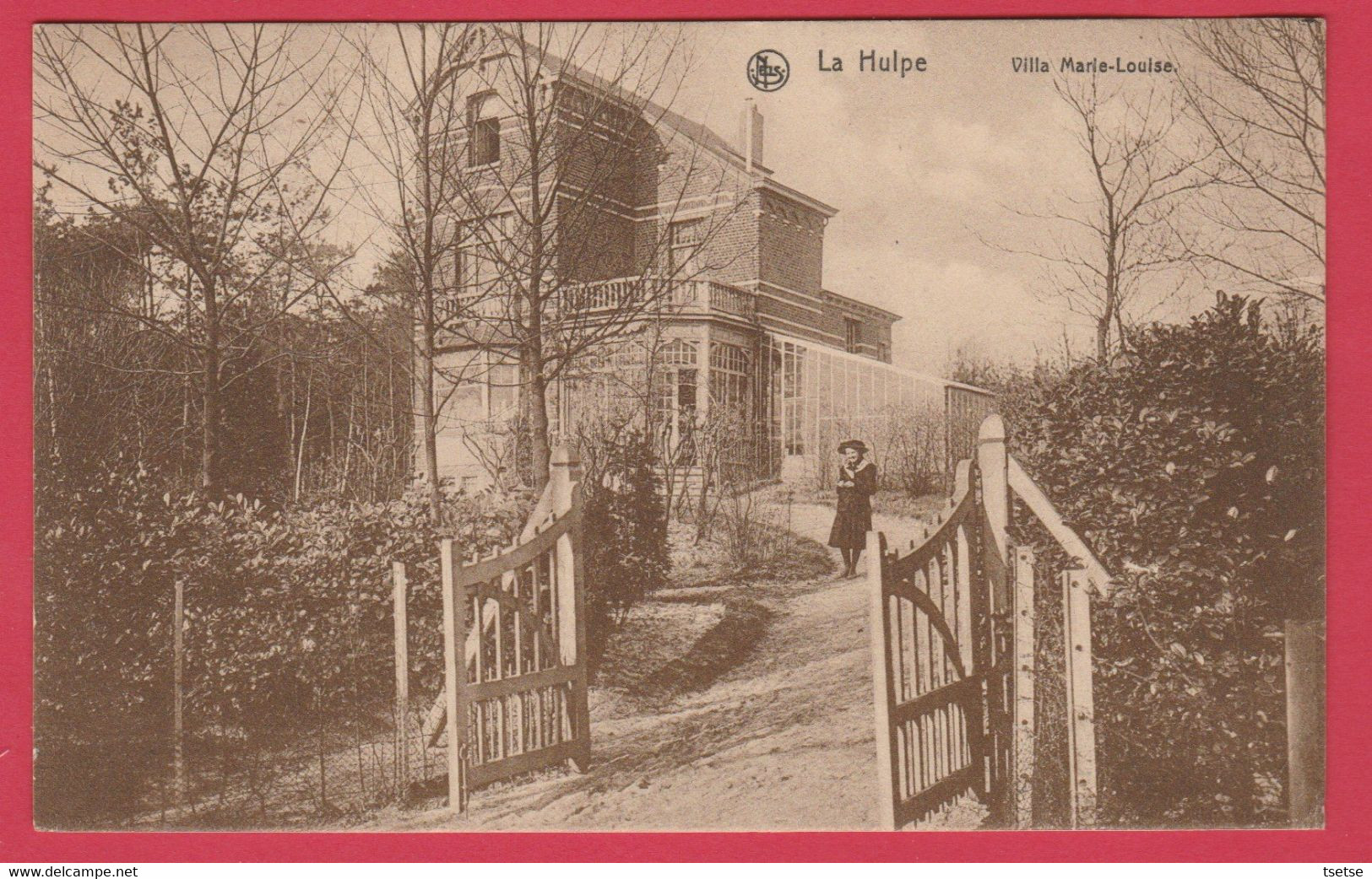 La Hulpe - Villa Marie-Louise - 1910 / Editeur : Vve G. Batardy ( Voir Verso ) - La Hulpe