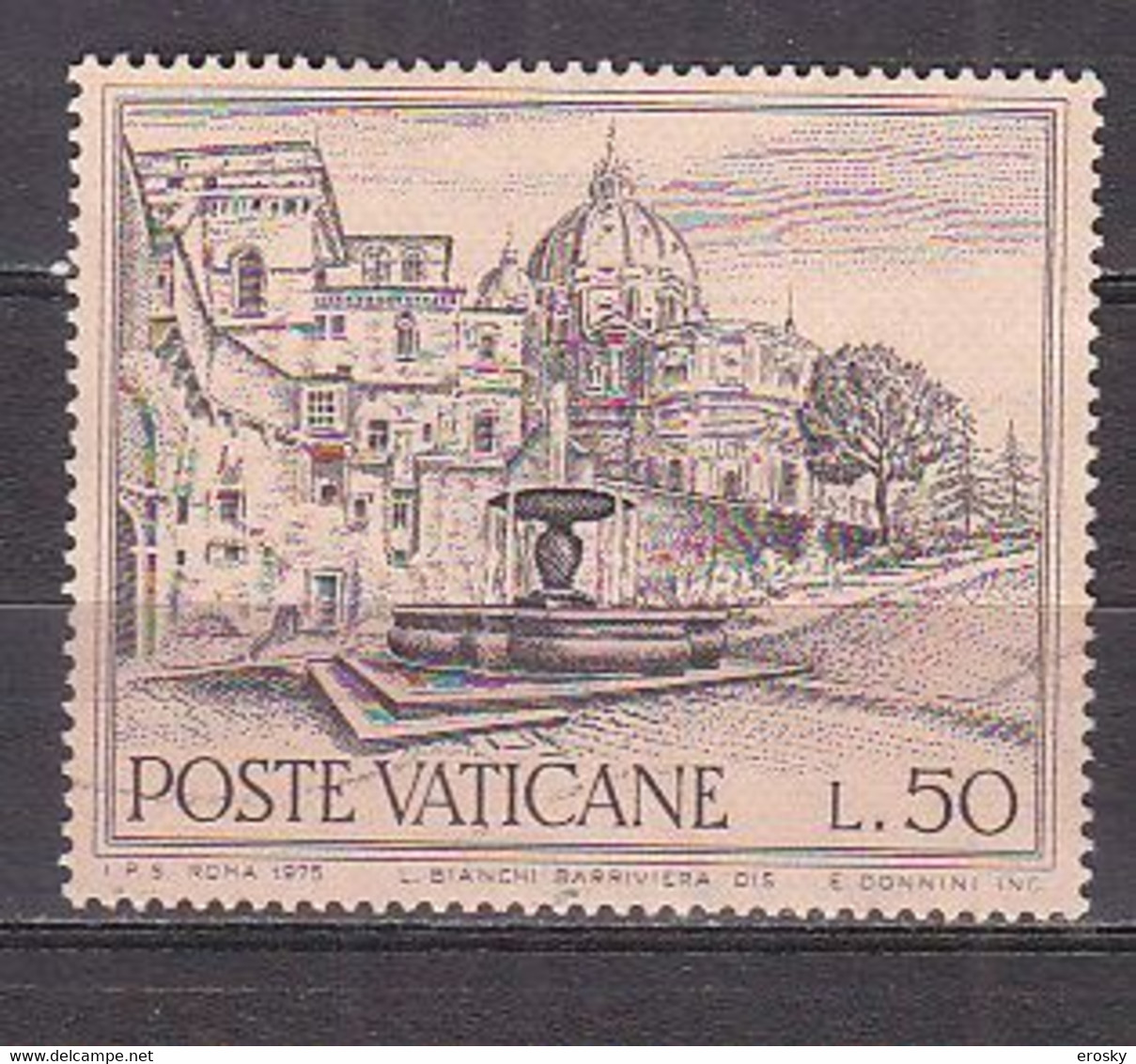 Z1841 - VATICANO SASSONE N°577 - VATICAN Yv N°596 - Usati