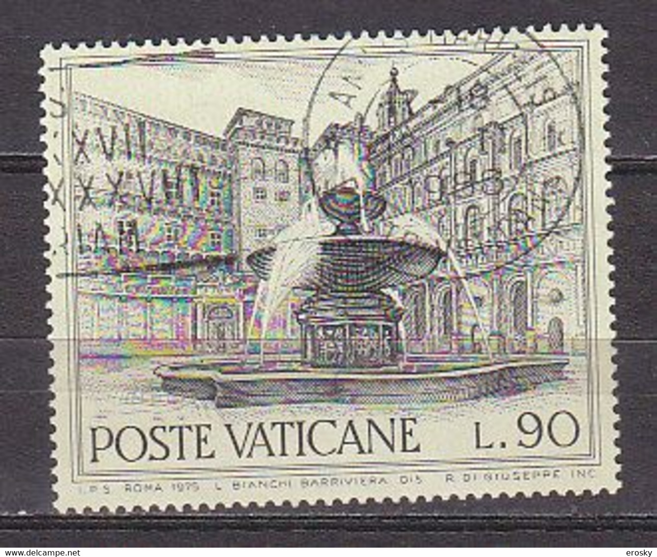 Z1842 - VATICANO SASSONE N°578 - VATICAN Yv N°597 - Oblitérés