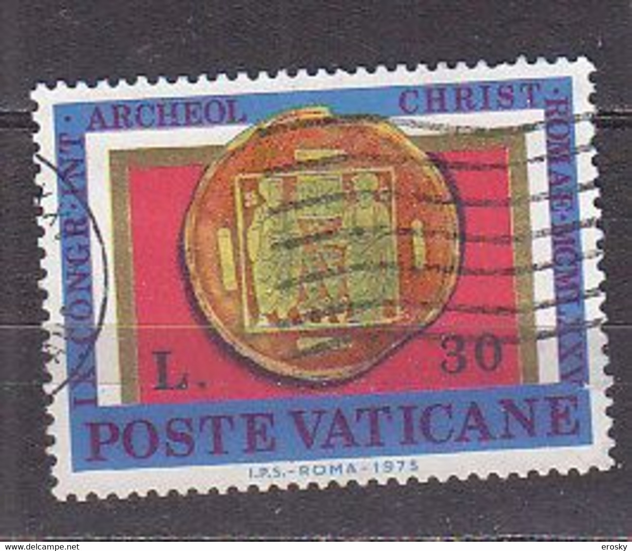 Z1845 - VATICANO SASSONE N°582 - VATICAN Yv N°600 - Usati