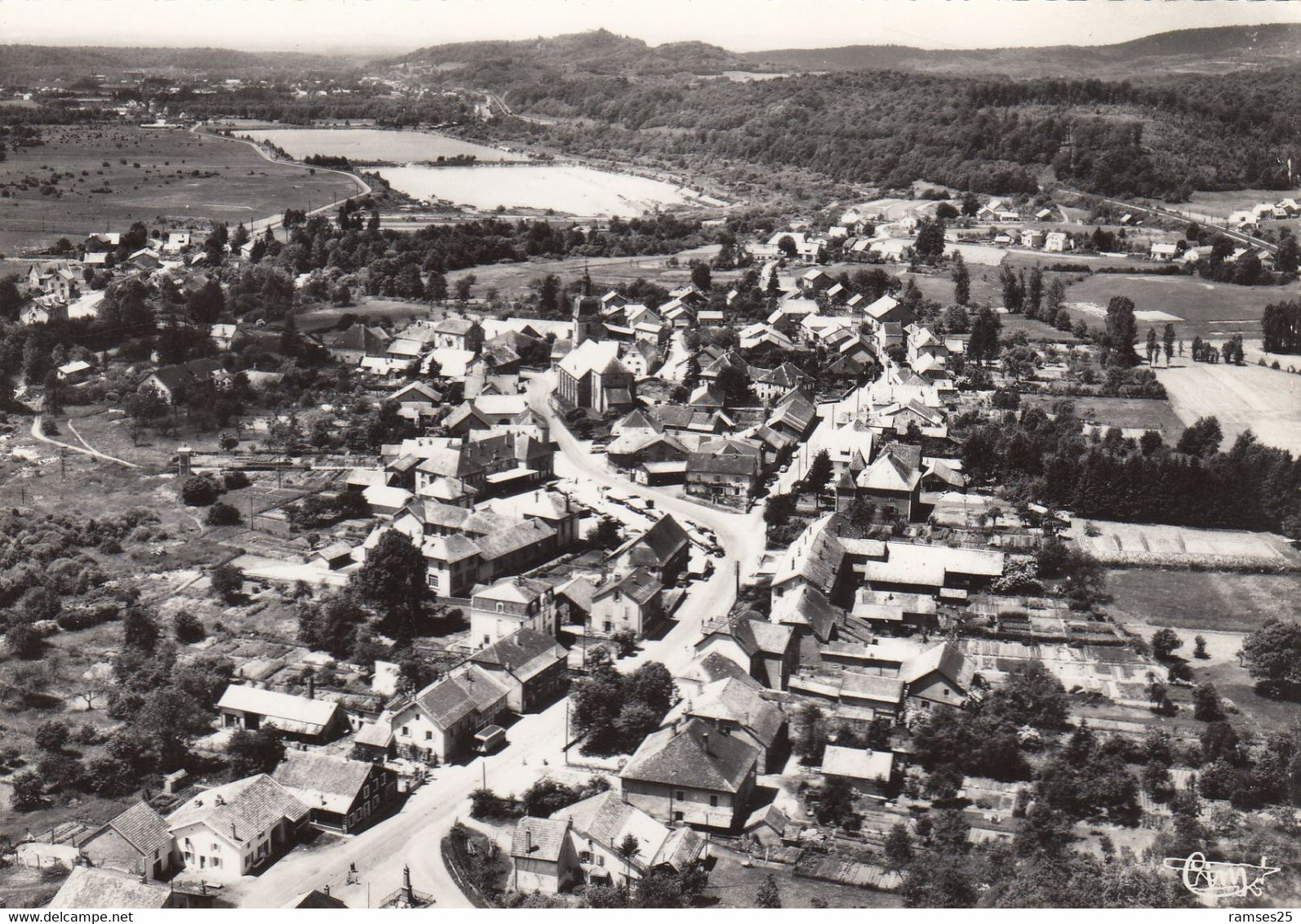 (Hte Saône)  CPSM  Champagney Vue Panoramique - Champagney