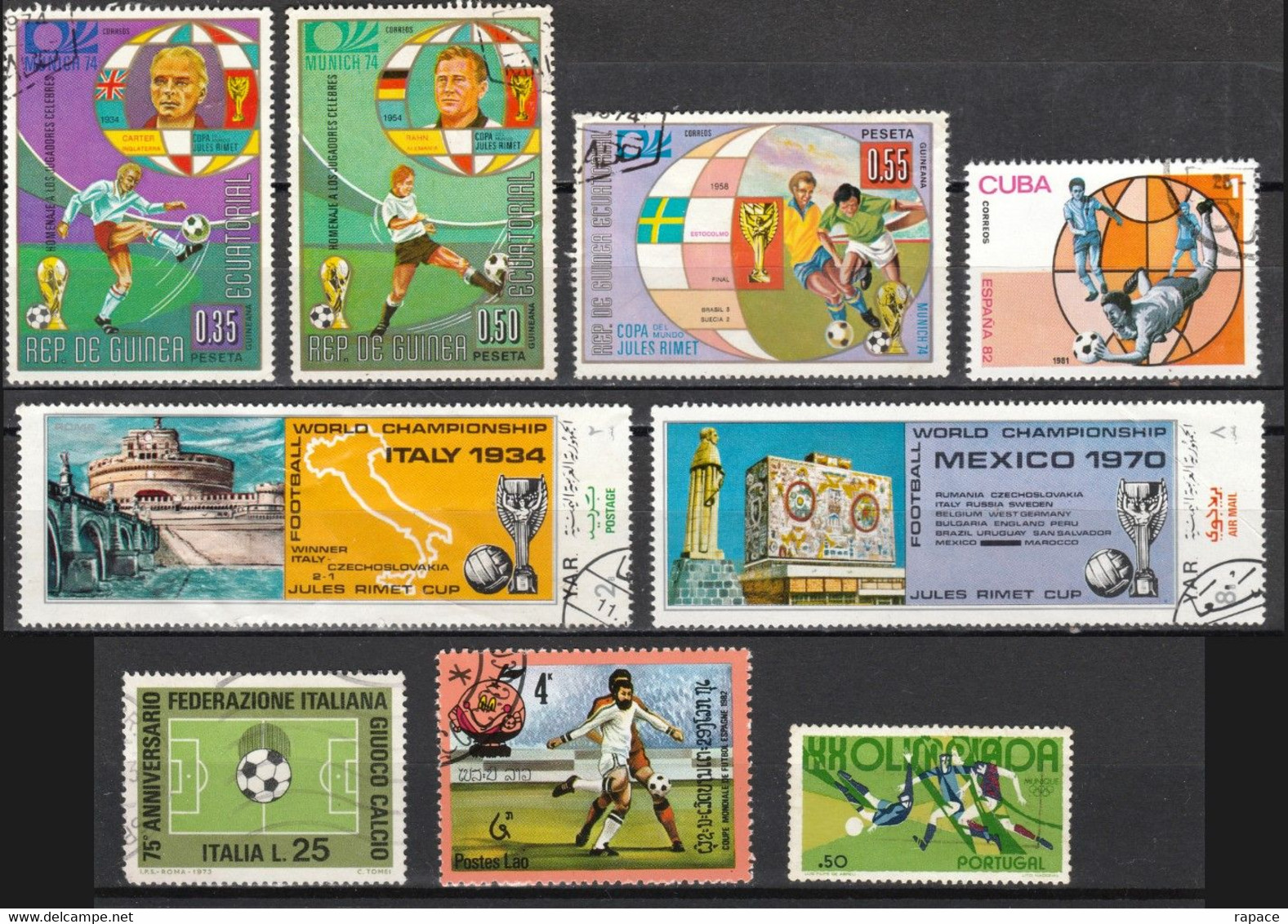 Football - Coupe Du Monde, Championship ... - Used Stamps