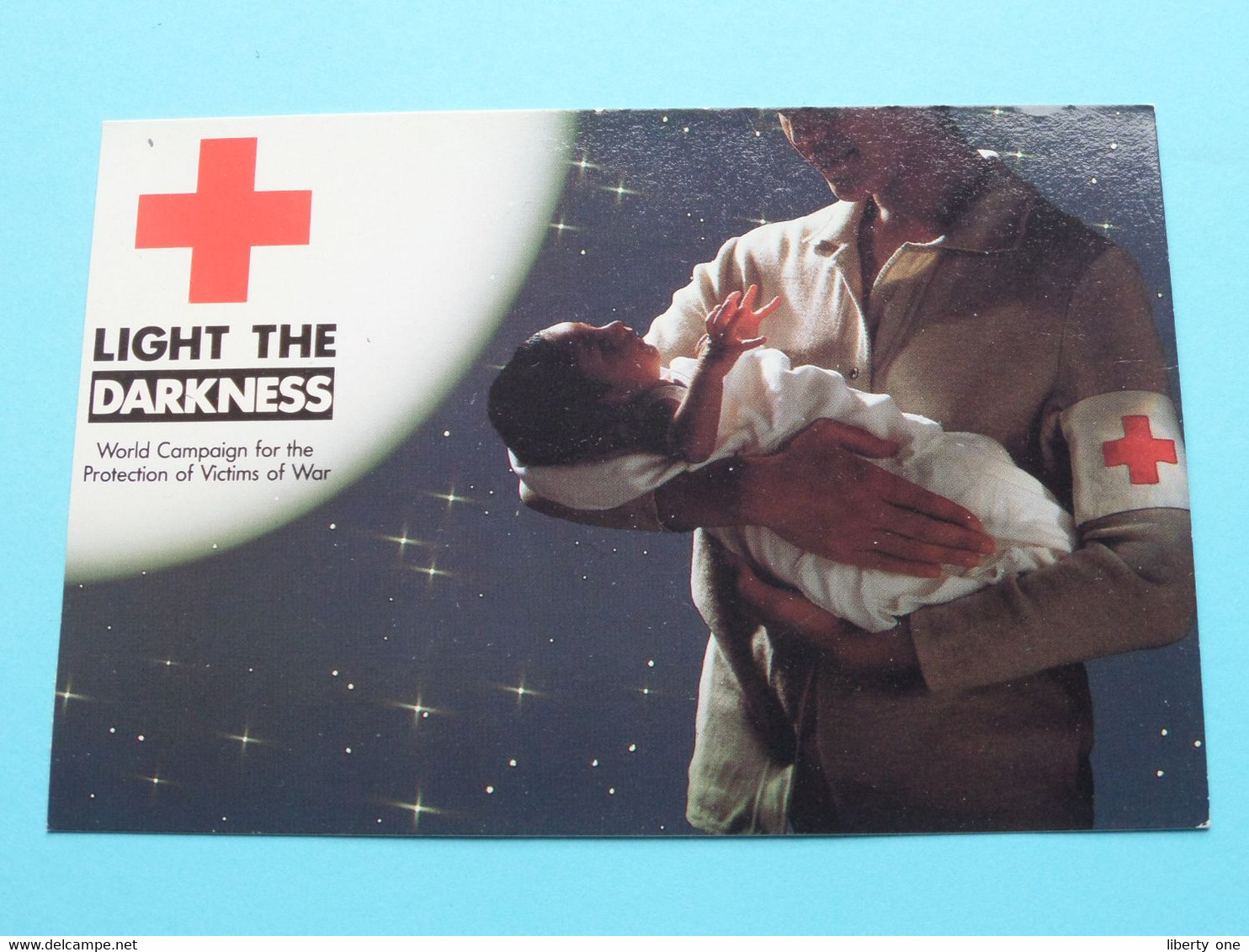 LIGHT The DARKNESS World Campaign For The Protection Of VICTIMS Of WAR (Thanks Philips) Anno 19?? ( Voir / Zie Scans ) ! - Croix-Rouge