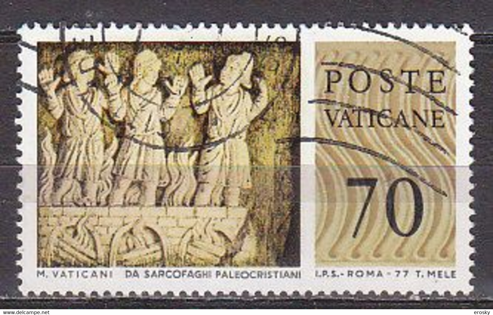 Z1875 - VATICANO SASSONE N°627 - VATICAN Yv N°646 - Used Stamps