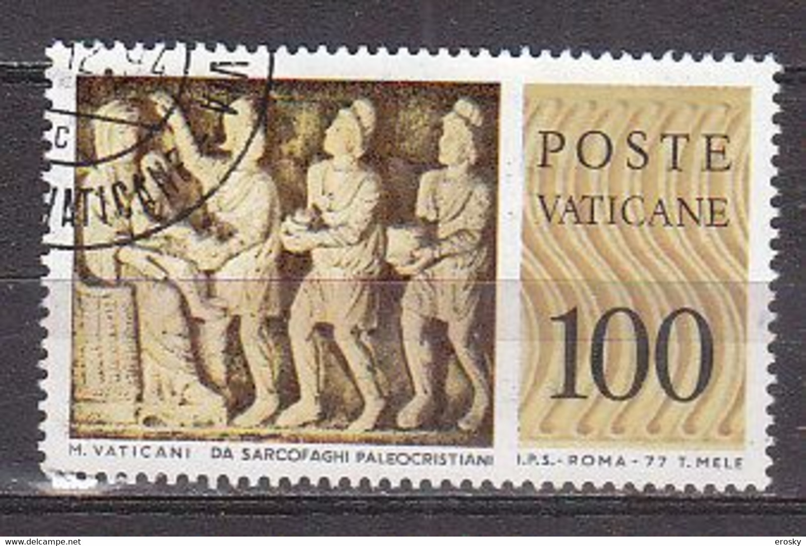 Z1876 - VATICANO SASSONE N°628 - VATICAN Yv N°647 - Usati