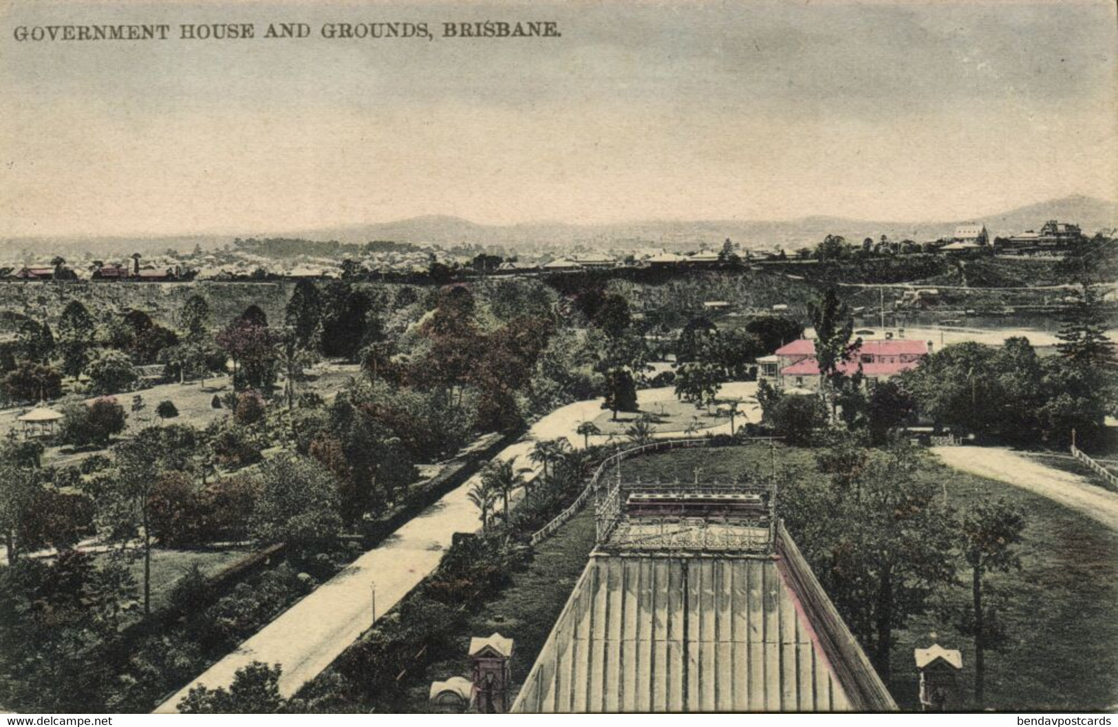 Australia, Queensland, BRISBANE, Government House And Grounds (1910s) Postcard - Brisbane
