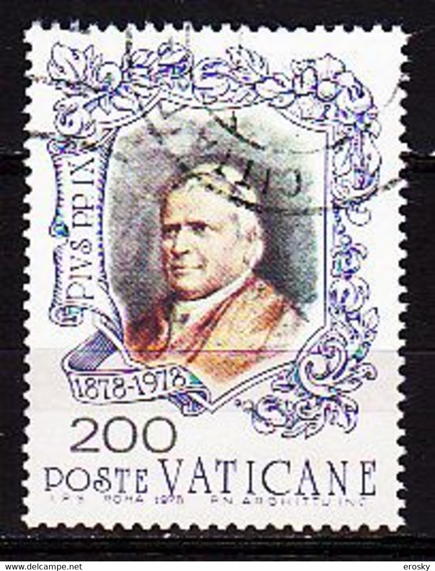 Z1884 - VATICANO SASSONE N°637 - VATICAN Yv N°655 - Used Stamps