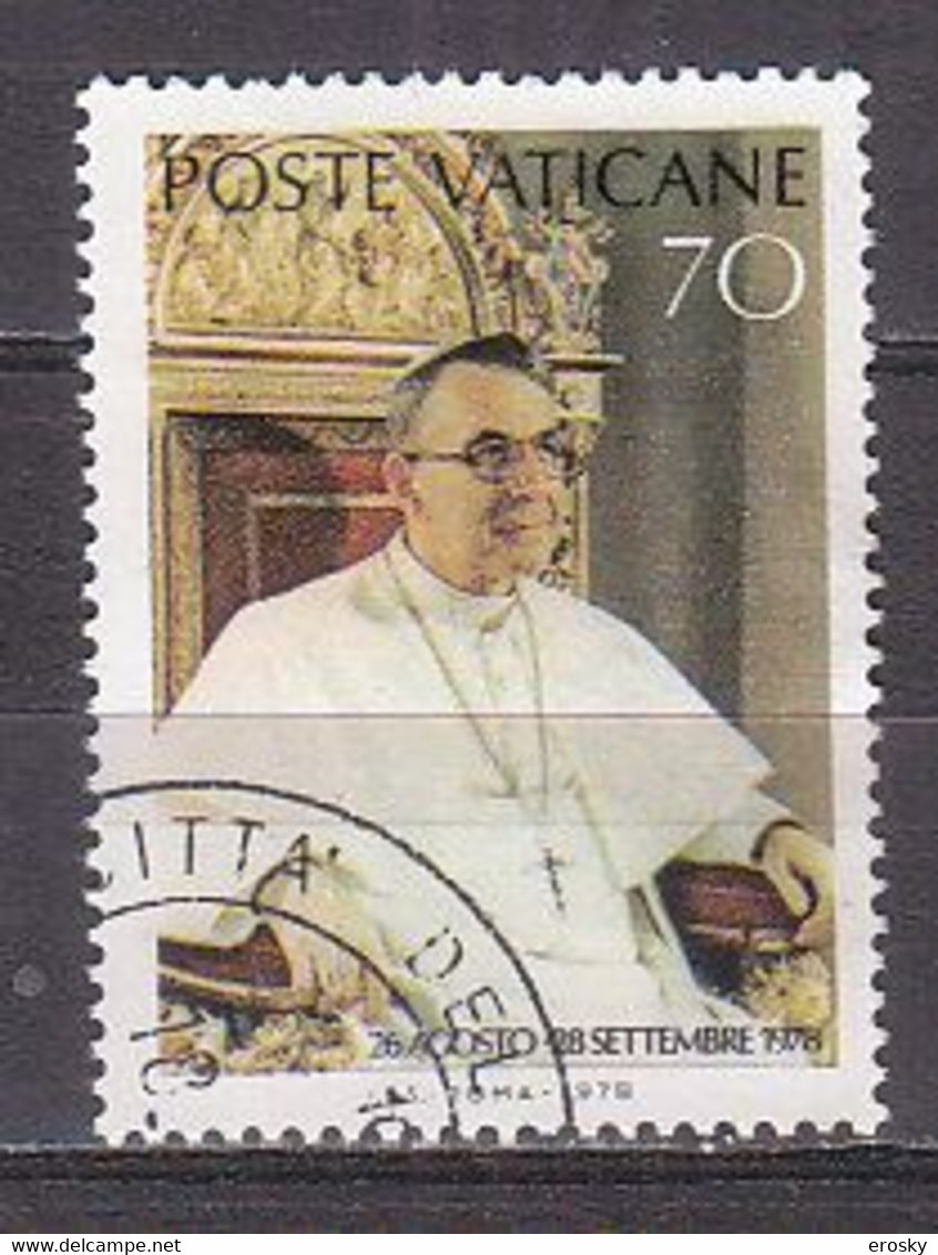 Z1886 - VATICANO SASSONE N°644 - VATICAN Yv N°662 - Used Stamps