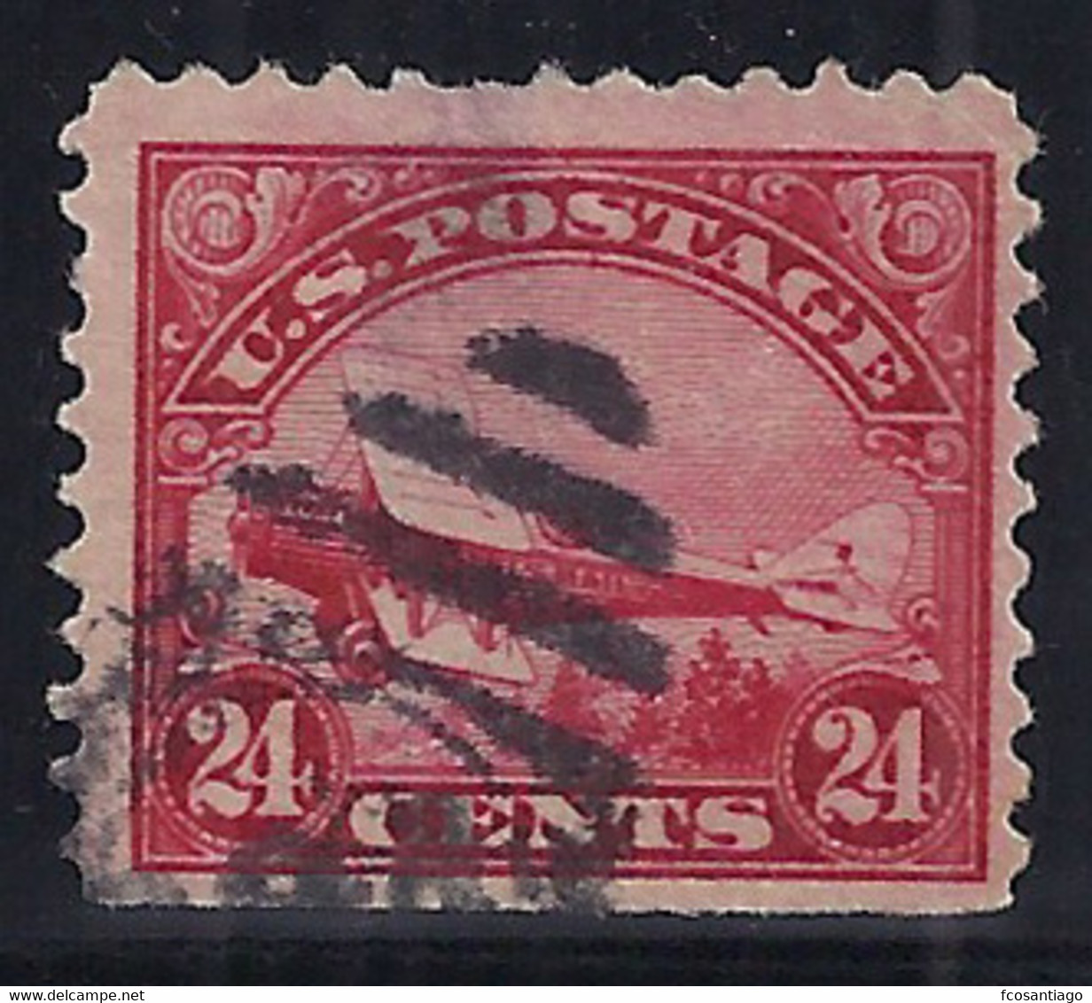 ESTADOS UNIDOS 1918 - Yvert #A3 - VFU - 1a. 1918-1940 Used