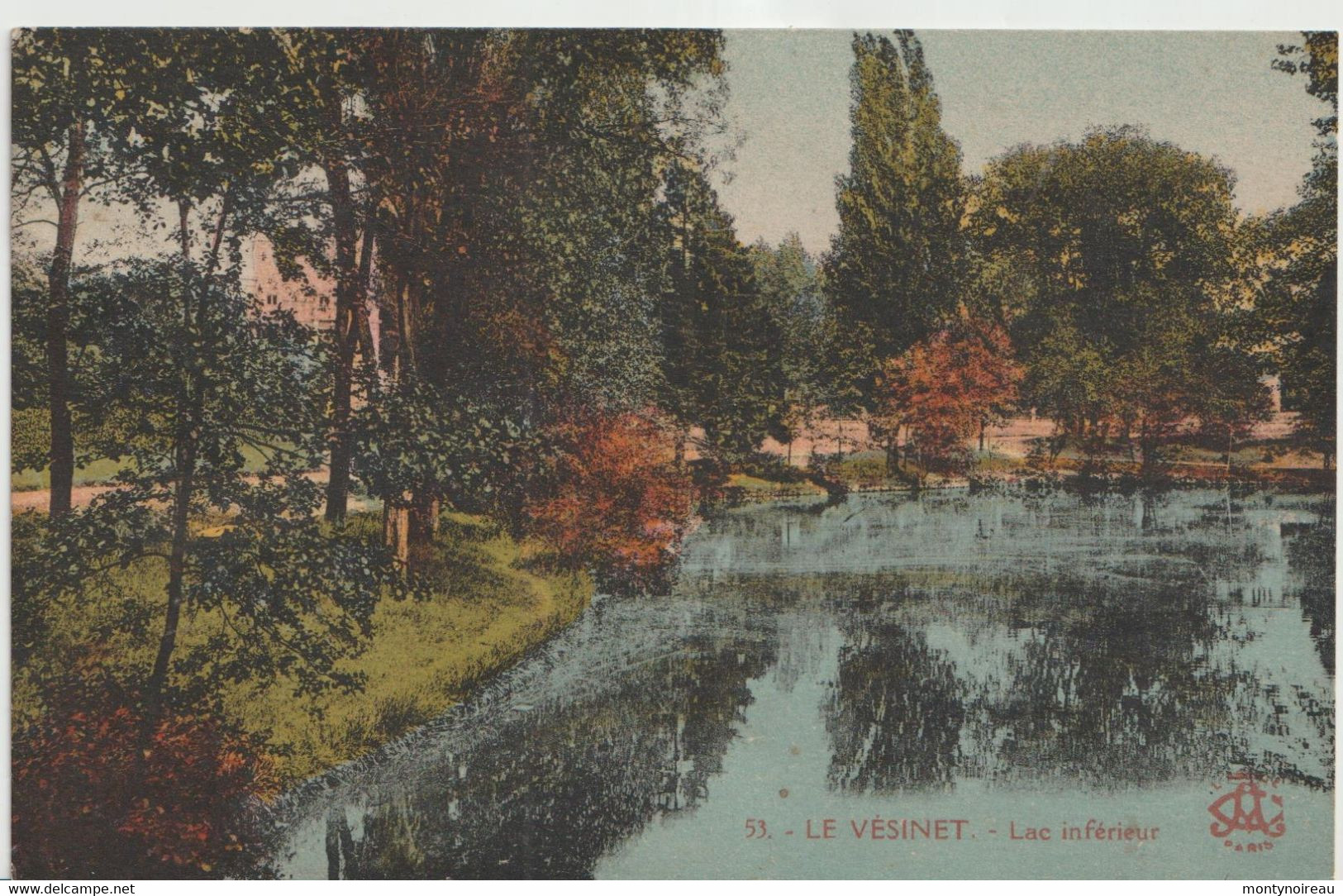 Yvelines  : LE VESINET  :  Lac  Inférieur - Le Vésinet