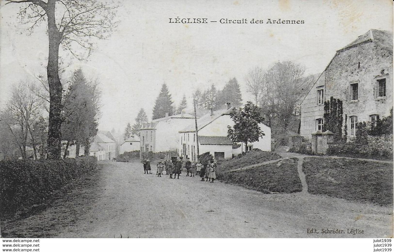 LEGLISE ..-- CIRCUIT Des ARDENNES . 1920 Vers MARLOIE ( Mr Joseph JACQUET , Serre-frein SNCB ) . Voir Verso . - Leglise