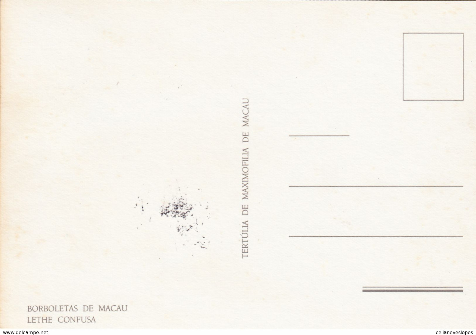 Hong Kong, Maximum Cards, (29)  Papillons Hong Kong, 1987 - Maximumkaarten