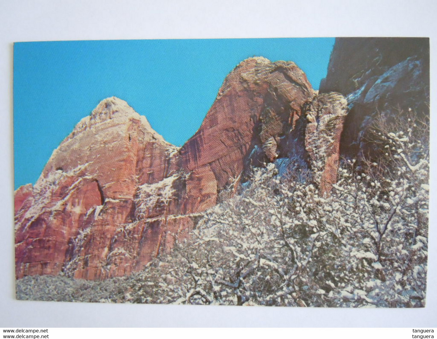 Utah Zion National Park Springdale Mountain Of The Sun From The Scenic Drive - Zion